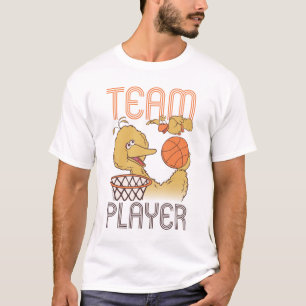 Camiseta Rua Sésamo   Jogador da Equipe de Aves