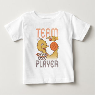 Camiseta Rua Sésamo Jogador da Equipe de Aves