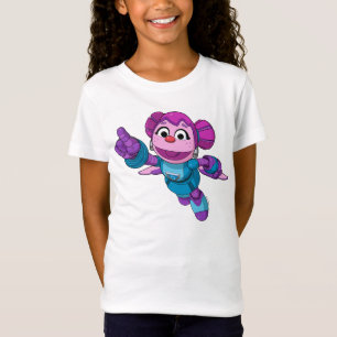 Camiseta Rua Sésamo Mecha Builders Abby