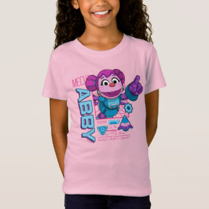 Camiseta Rua Sésamo Mecha Builders Abby Cadabby