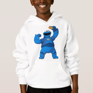 Camiseta Rua Sésamo Mecha Builders Cookie Monster