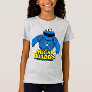 Camiseta Rua Sésamo   Mecha Builders Cookin Action