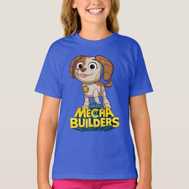 Camiseta Rua Sésamo | Mecha Builders Tango (Frente)