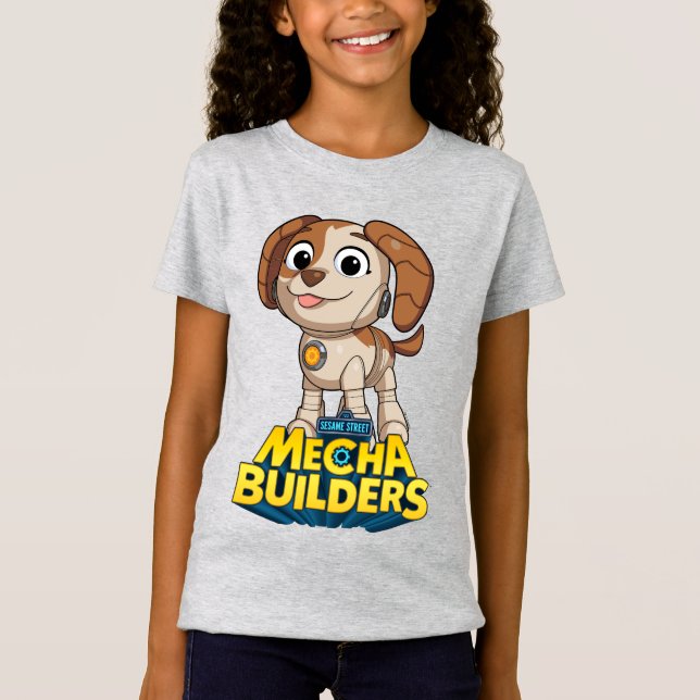 Camiseta Rua Sésamo | Mecha Builders Tango (Frente)