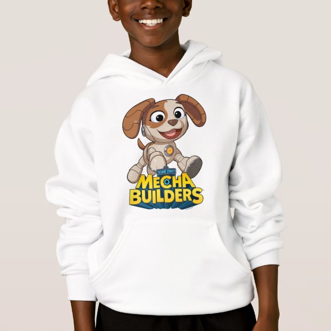 Camiseta Rua Sésamo | Mecha Construtor Tango Em Ação (Frente)