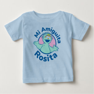 Camiseta Rua Sésamo   Mi Amiguita Rosita