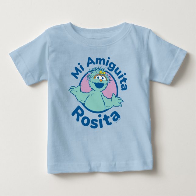 Camiseta Rua Sésamo | Mi Amiguita Rosita (Frente)