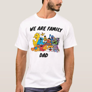 Camiseta Rua Sésamo   Nome da Família Sesame Pals