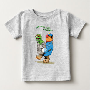 Camiseta Rua Sésamo   Oscar e Bruno o Lixo