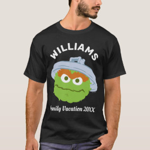 Camiseta Rua Sésamo Oscar, Férias Familiares do Grouch
