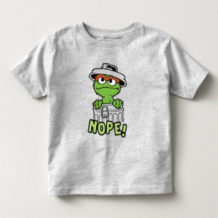 Camiseta Rua Sésamo Oscar, o Grouch Nope!