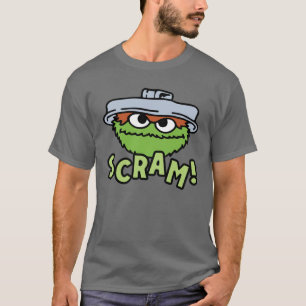 Camiseta Rua Sésamo   Oscar, o Grouch Scram!