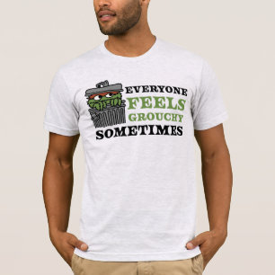 Camiseta Rua Sésamo Oscar o Grouch se sente lacrado