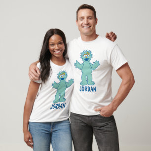 Camiseta Rua Sésamo Personalizado Rosita