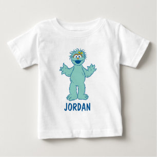Camiseta Rua Sésamo Personalizado Rosita