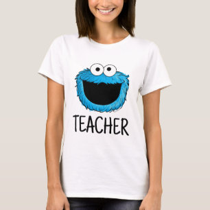 Camiseta Rua Sésamo Professor de Monstro das Bolachas