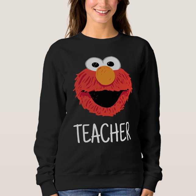Camiseta Rua Sésamo | Professor Elmo Face (Frente)