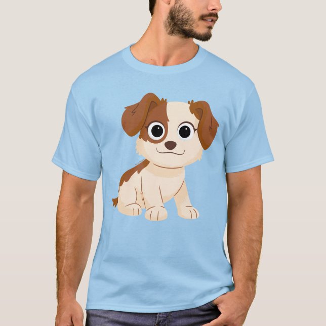 Camiseta Rua Sésamo | Puppy Tango da Elmo (Frente)