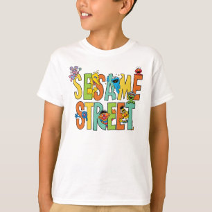 Camiseta Rua Sésamo Sesame Street Tipo Pals