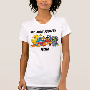 Camiseta Rua Sésamo Sésamo Nome da família