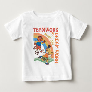 Camiseta Rua Sésamo   Trabalho em equipe Ernie & Bert