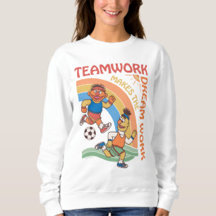 Camiseta Rua Sésamo Trabalho em equipe Ernie & Bert
