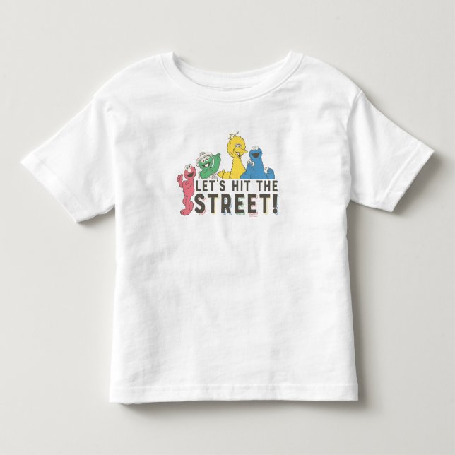 Camiseta Rua Sésamo | Vamos à Rua! (Frente)