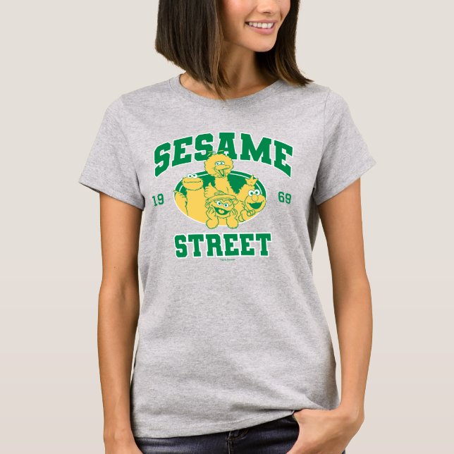 Camiseta Rua Sésamo | Vintage 1969 (Frente)