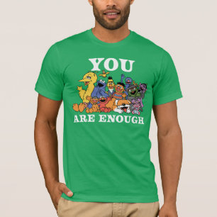 Camiseta Rua Sésamo Você É Suficiente