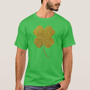 Camiseta Rua, Shamrock do Dia de Patrick