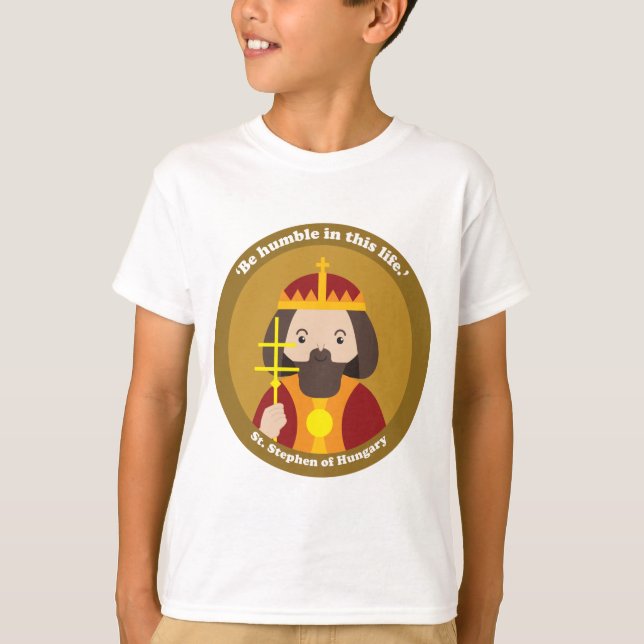 Camiseta Rua. Stephen of Hungary (Frente)