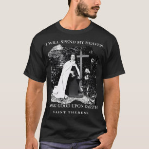 Camiseta Rua Terese Do Santo Católico Inspiracional Lisieux