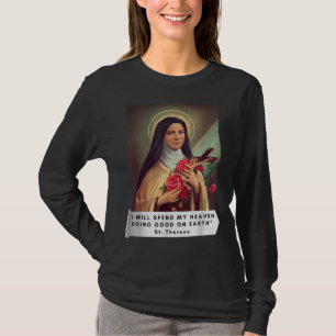 Camiseta Rua Terese do Santo Lisieux de Criança Jesus