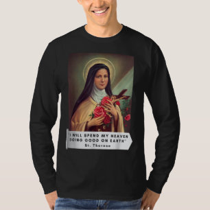 Camiseta Rua Terese do Santo Lisieux de Criança Jesus