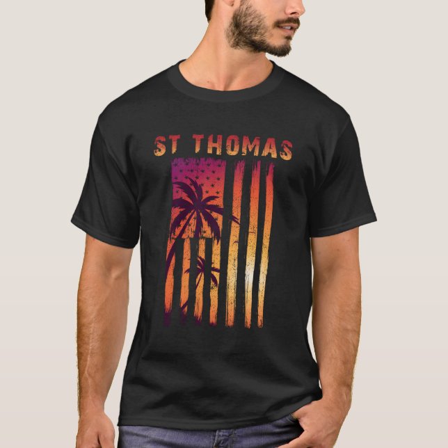 Camiseta Rua Thomas Us Ilhas Virgens (Frente)