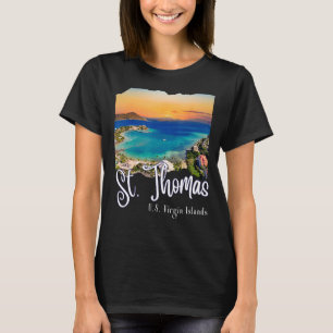 Camiseta Rua Thomas Virgin Islands Vacation Rua Thoma