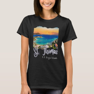 Camiseta Rua Thomas Virgin Islands Vacation Rua Thoma