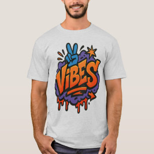 Camiseta Rua "Vibes" do Grafite Negrito