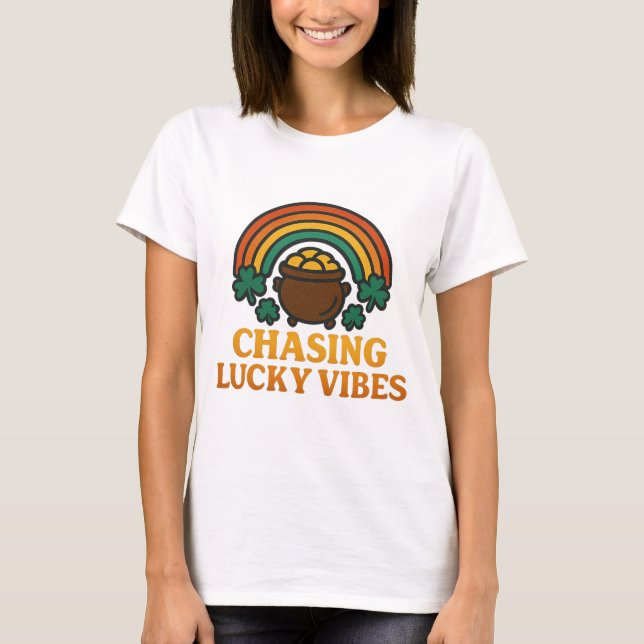 Camiseta Rua, Vibes Sortudos de Patrick (Frente)