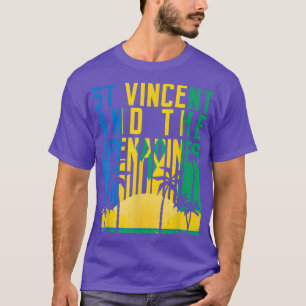 Camiseta Rua Vincent and The Grenadines Retro 70s 80s Vinta