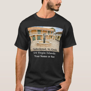 Camiseta RUA Virgem Americana Croix USVI Frederiksted