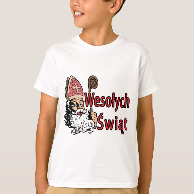 Camiseta Rua Wesolych Swiat. (Frente)