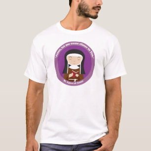 Camiseta Ruas. Agnes de Assisi