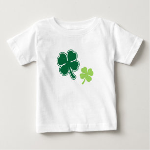 Camiseta Ruas bonitas... o dia de Patrick Shamrock, bebê