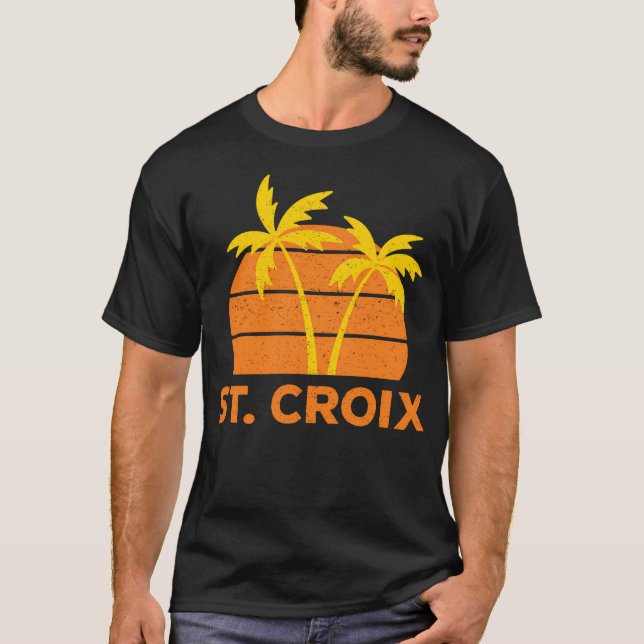 Camiseta Ruas. Croix Retro (Frente)