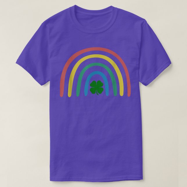 Camiseta Ruas de Shamrock sorte (Frente do Design)