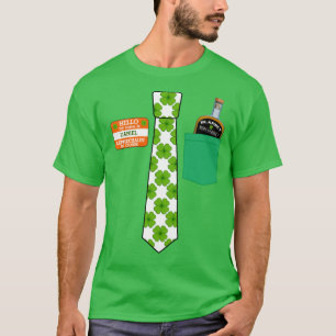 Camiseta Ruas engraçadas. Dia de Patrick