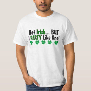 Camiseta Ruas engraçadas, festa do dia de Patrick Bebend