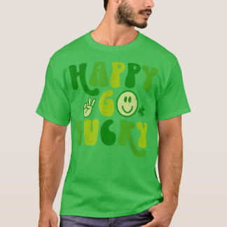 Camiseta Ruas Engraçadas Patrick Day Men Women Kids Happy V