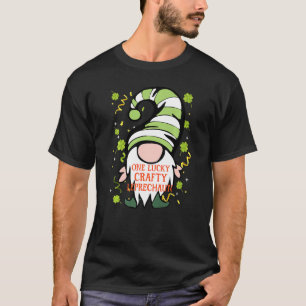 Camiseta Ruas Engraçadas Patrick S Day Lucky Gnoms Família